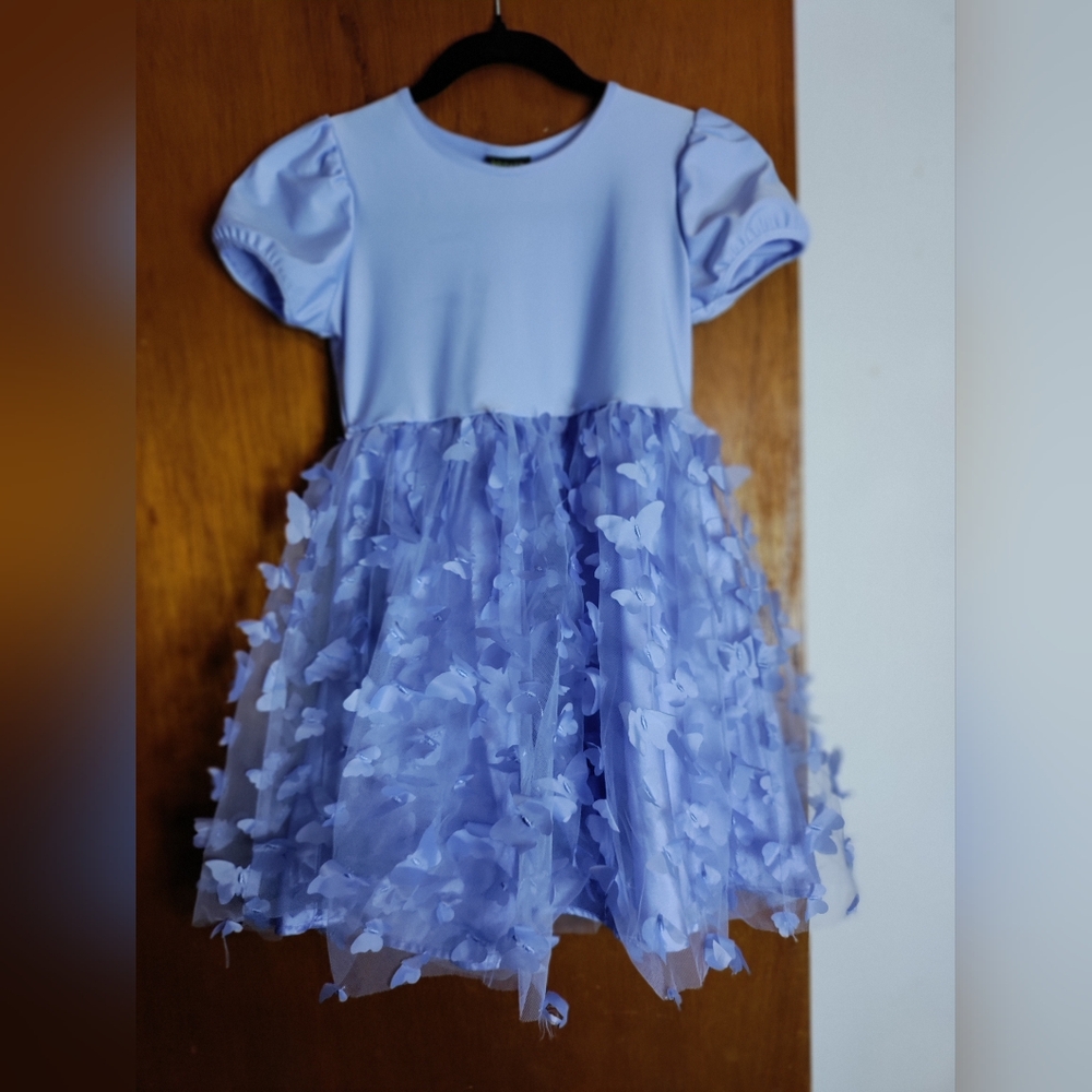 Kids Casual Dress - Lavender